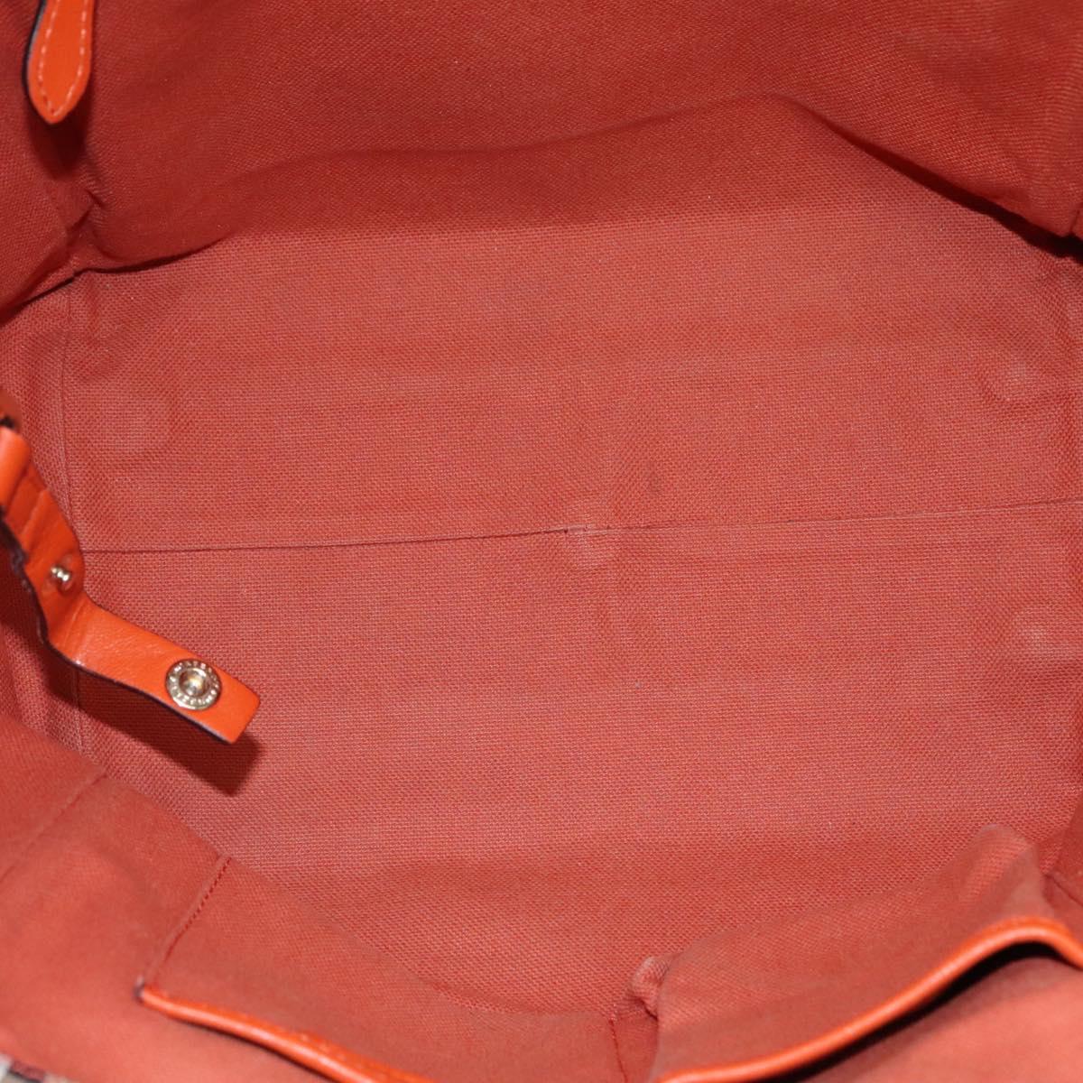 BURBERRY Nova Check Tote Bag PVC Beige Auth 114419