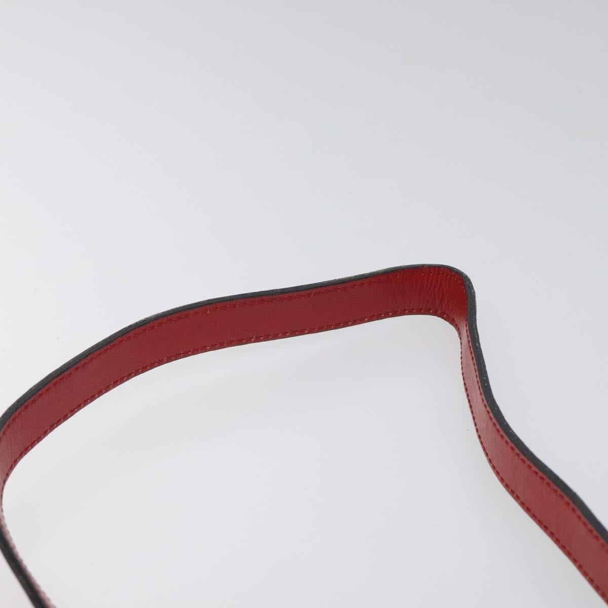 CELINE Shoulder Bag Leather Multicolor Auth 114456