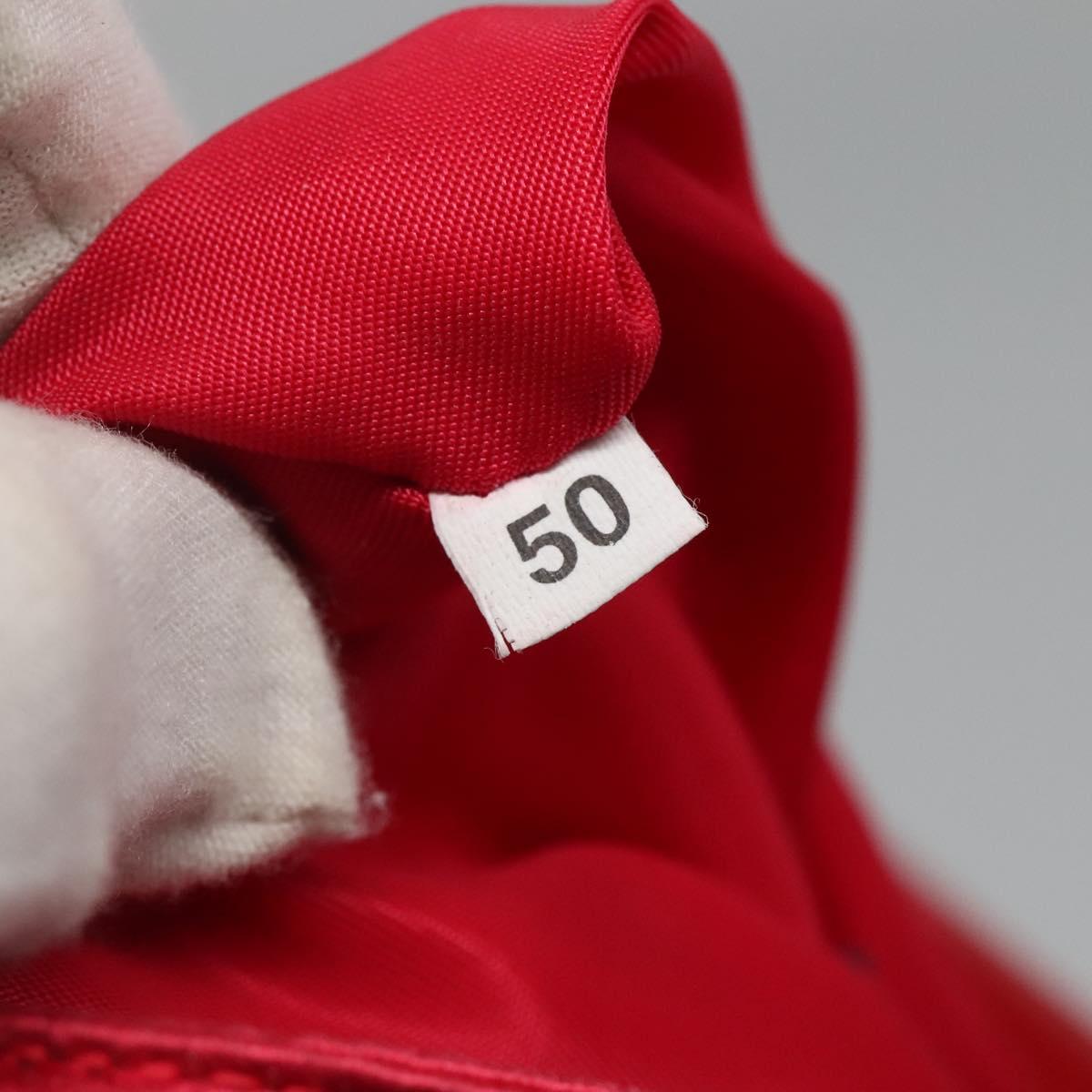 PRADA Shoulder Bag Satin Pink Auth 114460