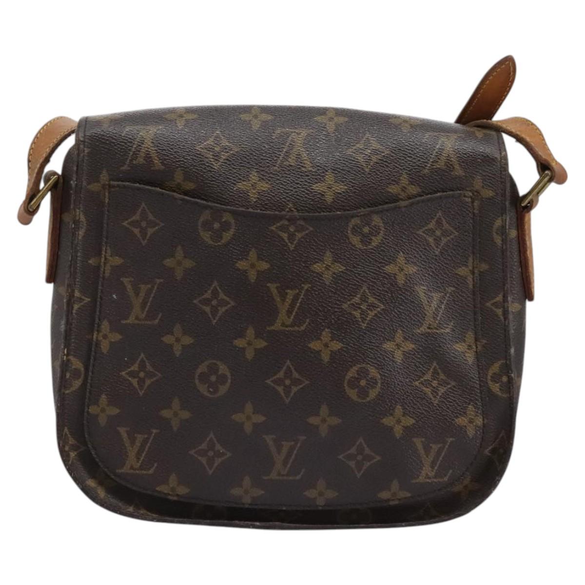 LOUIS VUITTON Monogram Saint Cloud GM Shoulder Bag M51242 LV Auth 114493