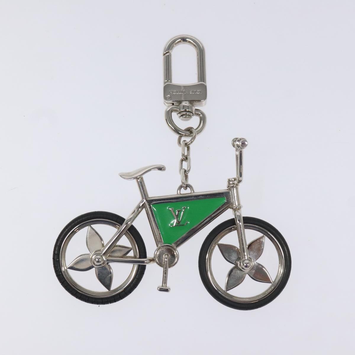 LOUIS VUITTON Bijoux Sac Bike Charm metal Silver M77148 LV Auth 114565SAM