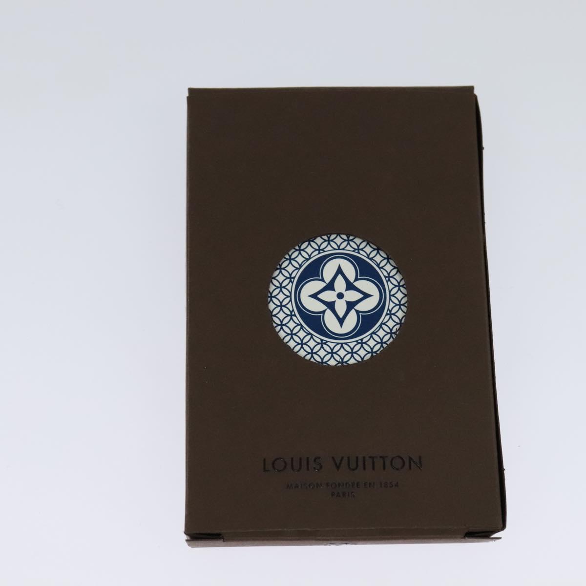 LOUIS VUITTON Playing Cards 3 Set Red Blue yellow LV Auth 114583SM