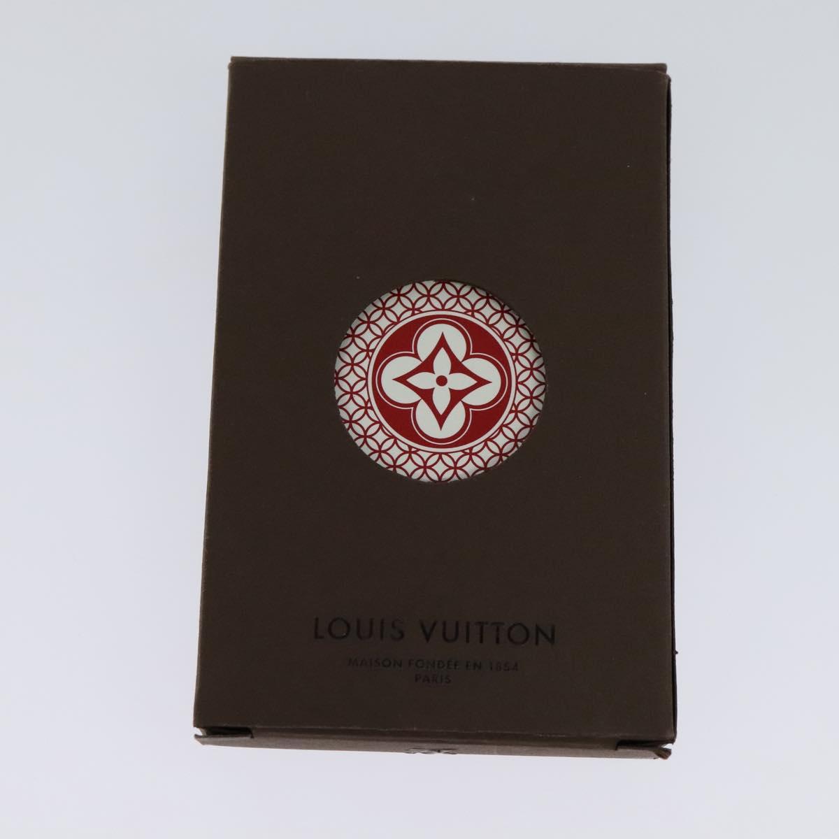 LOUIS VUITTON Playing Cards 3Set Red Blue yellow LV Auth 114583S