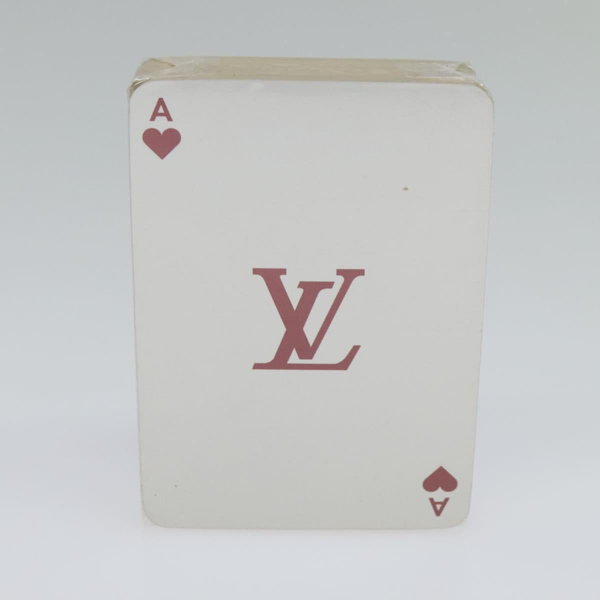 LOUIS VUITTON Monogram Multicolor Playing Cards Black White LV Auth 114606V