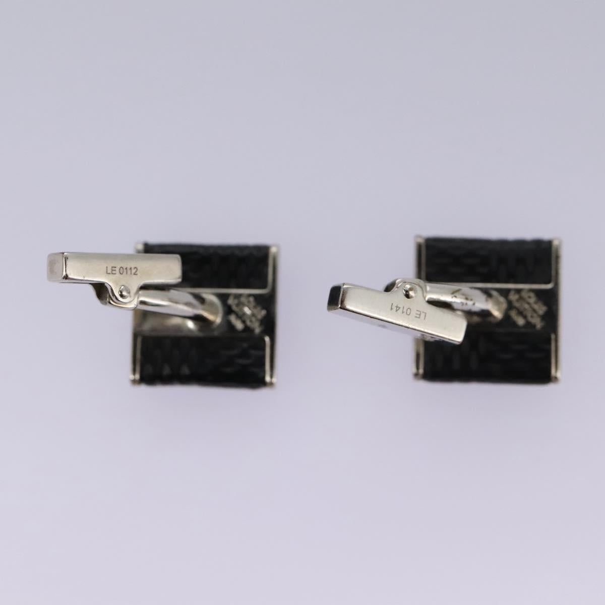 LOUIS VUITTON Damier Ebene Cuffs Cuff Case LV Auth 114634