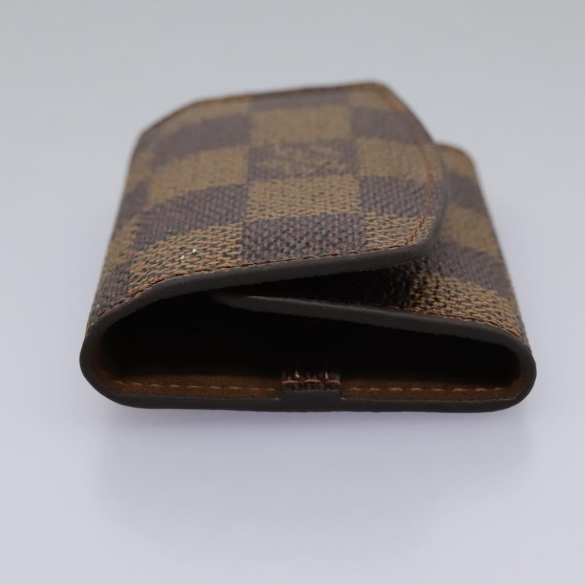 LOUIS VUITTON Damier Ebene Cuffs Cuff Case LV Auth 114634