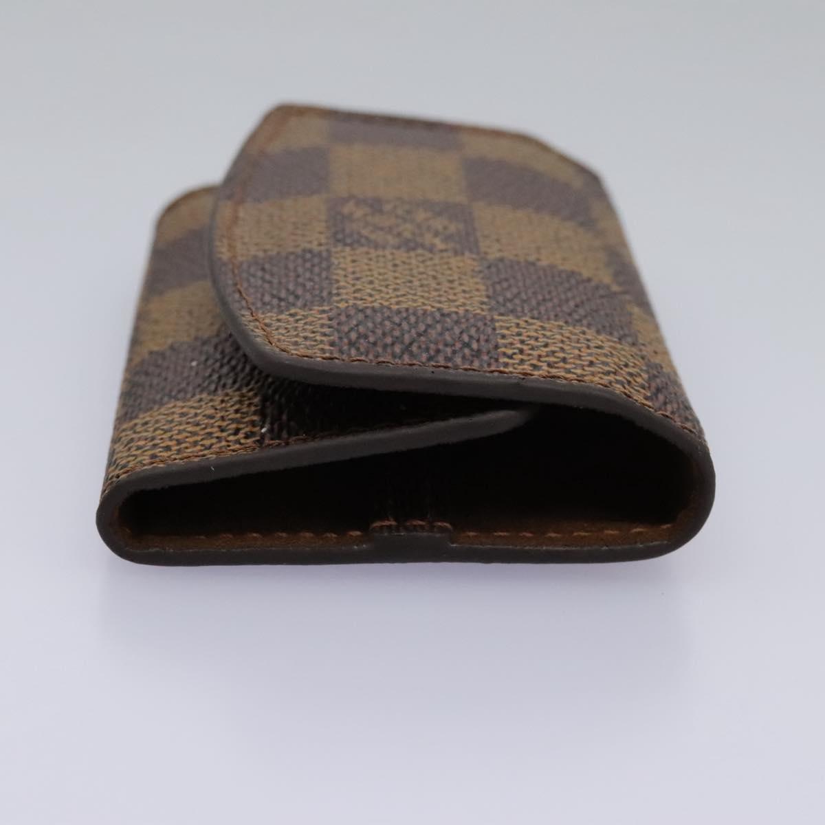LOUIS VUITTON Damier Ebene Cuffs Cuff Case LV Auth 114634