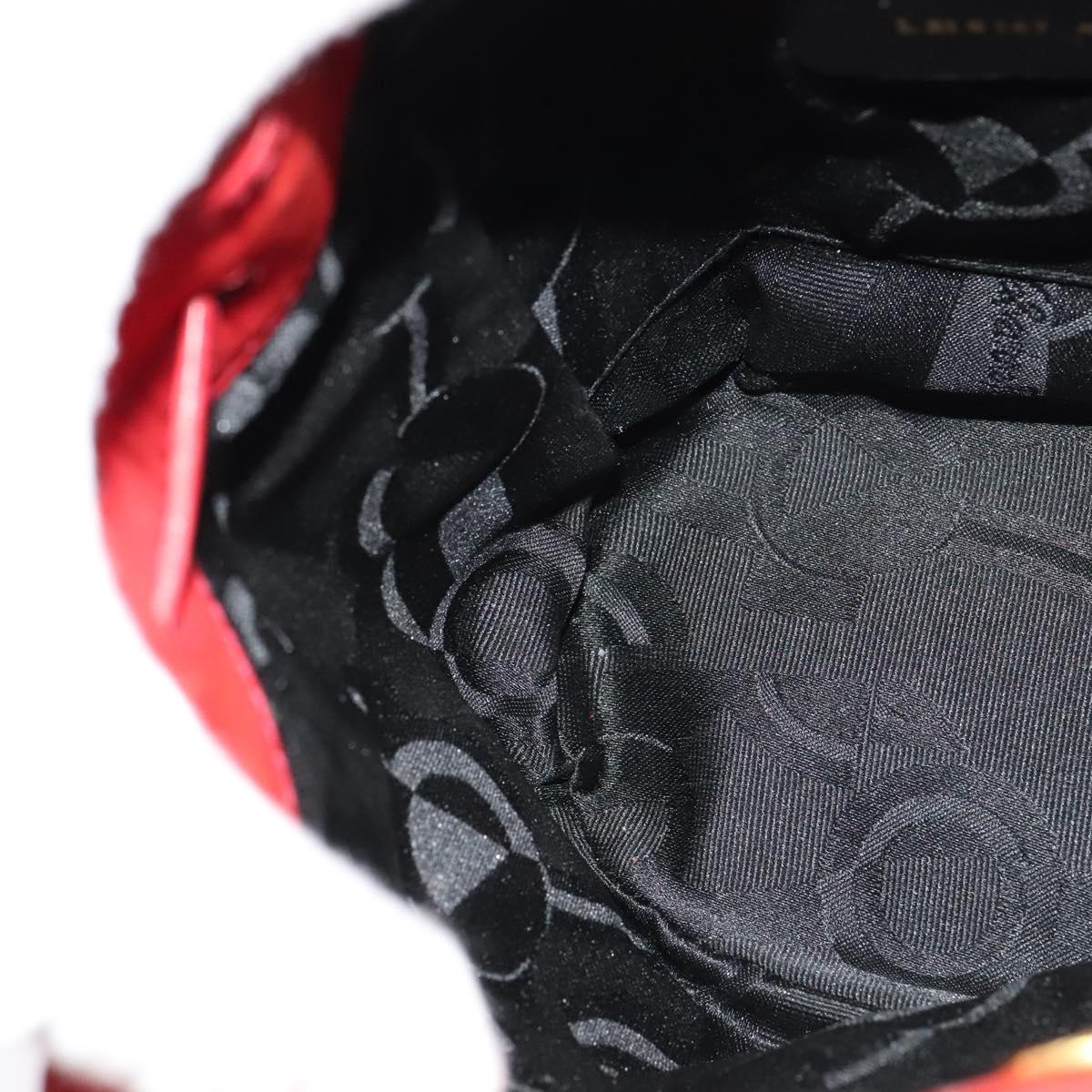 Salvatore Ferragamo Backpack Suede Red Auth 114655