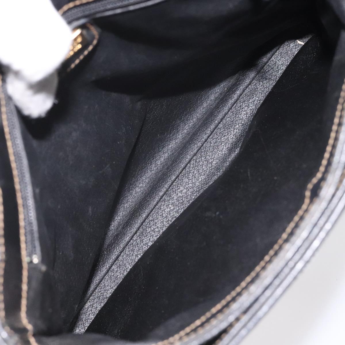 Burberrys Nova Check Tote Bag PVC Leather Beige Gold Auth 114747