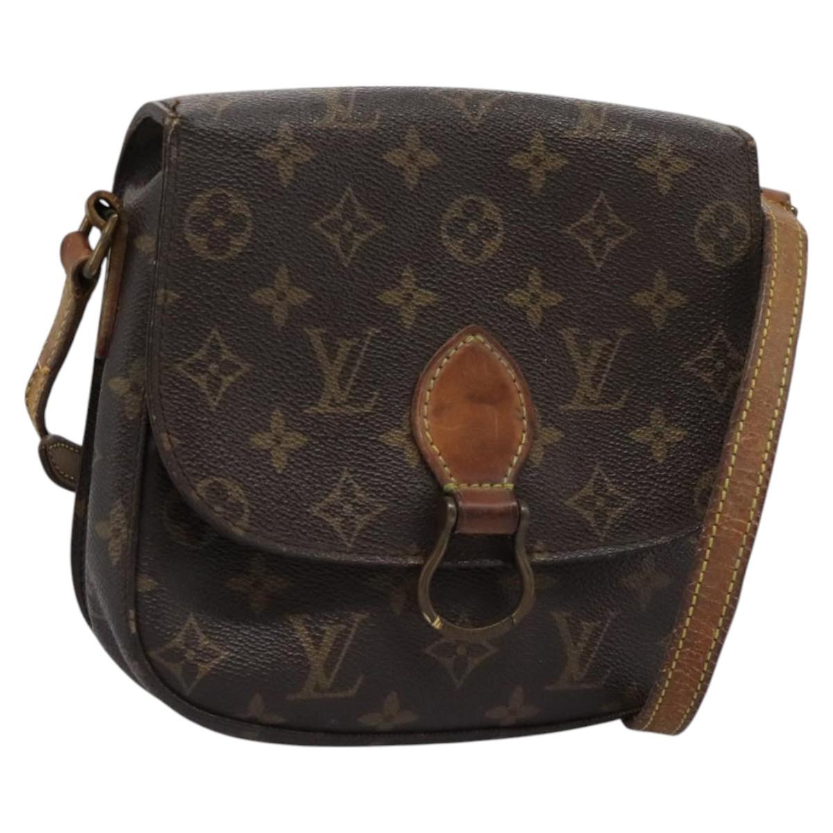 LOUIS VUITTON Monogram Saint Cloud MM Shoulder Bag M51243 LV Auth 114771