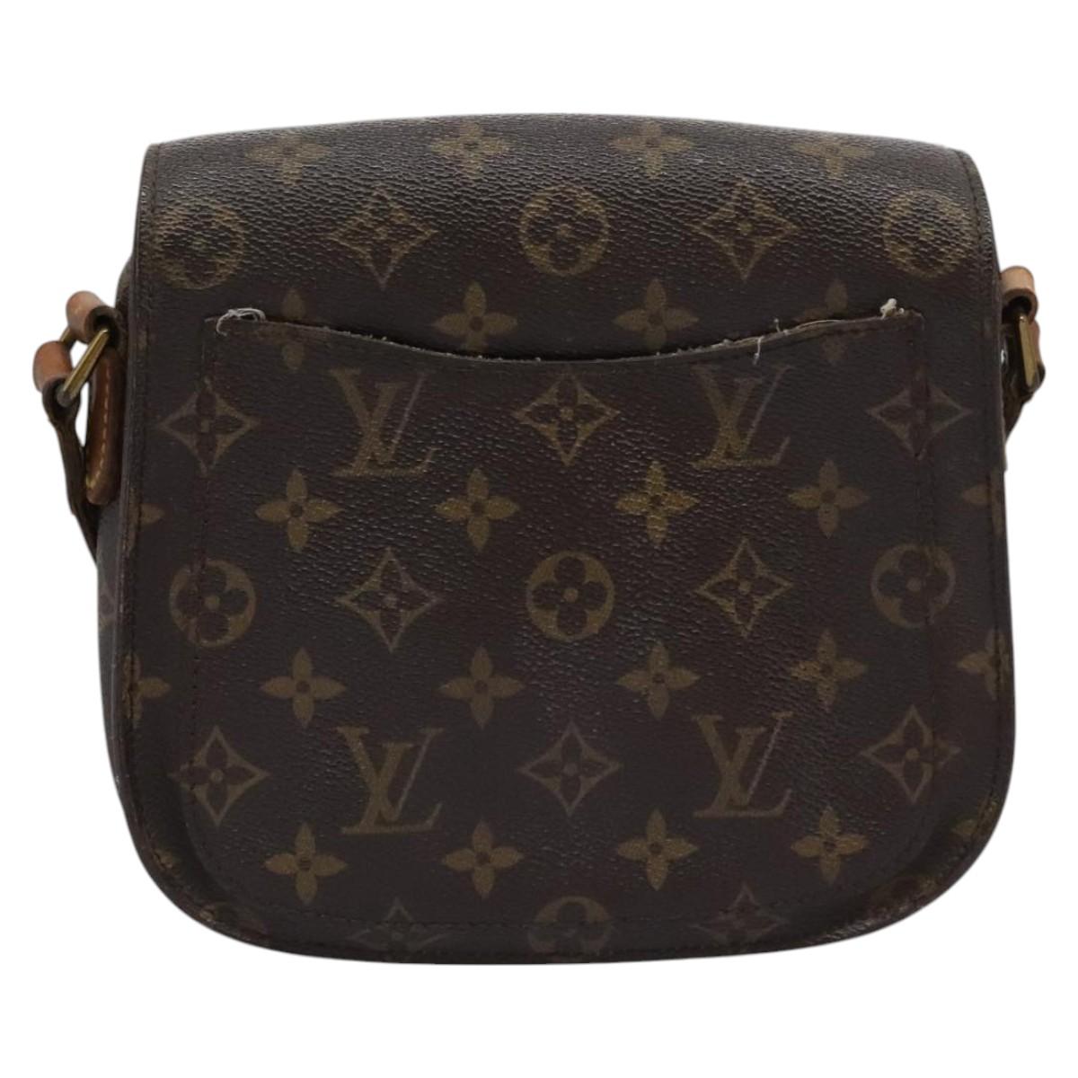 LOUIS VUITTON Monogram Saint Cloud MM Shoulder Bag M51243 LV Auth 114771