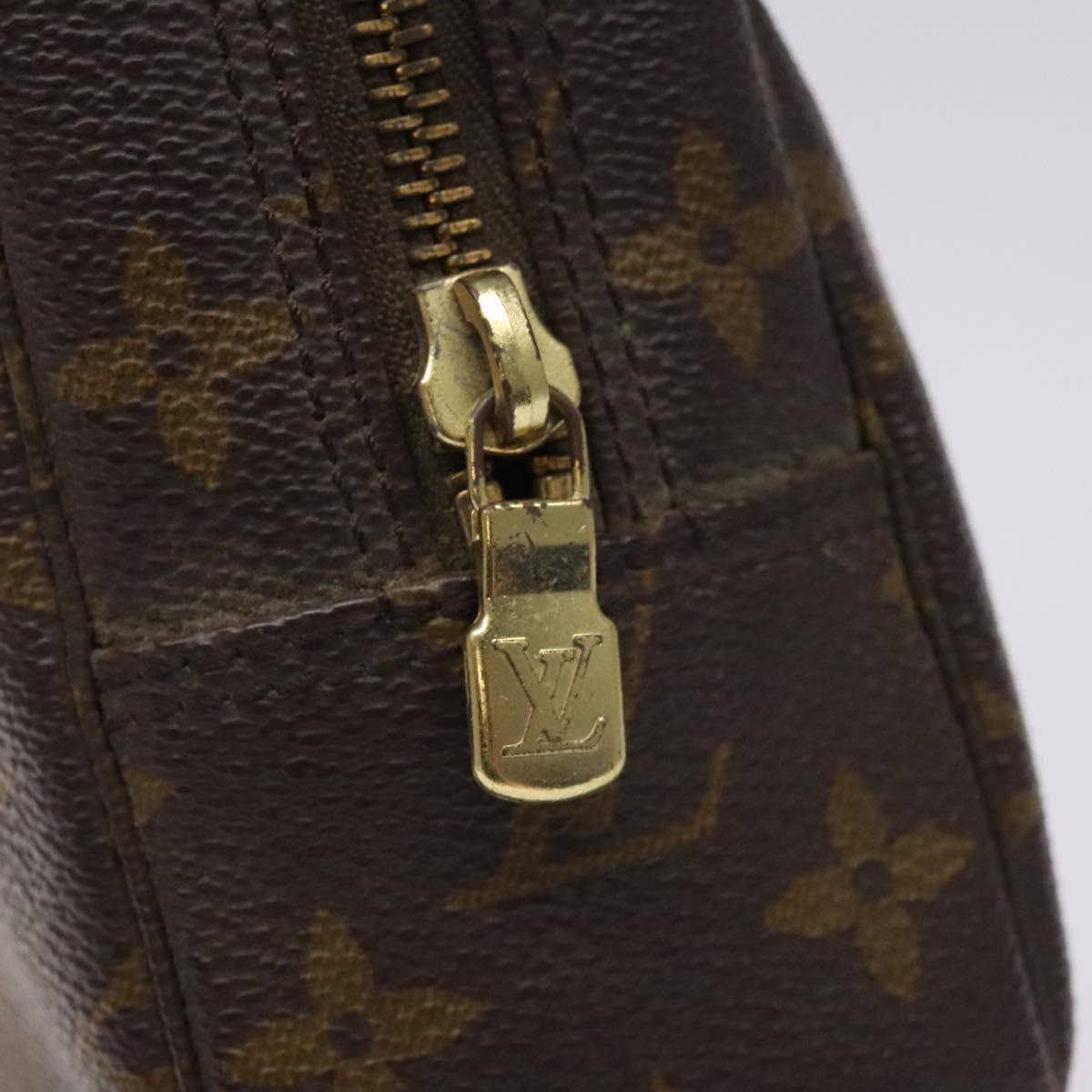 LOUIS VUITTON Monogram Trousse Toilette 23 Clutch Bag M47524 LV Auth 114797