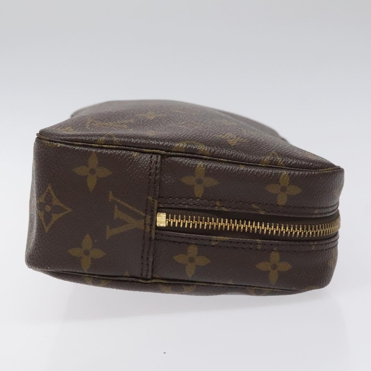 LOUIS VUITTON Monogram Trousse Toilette 23 Clutch Bag M47524 LV Auth 114797
