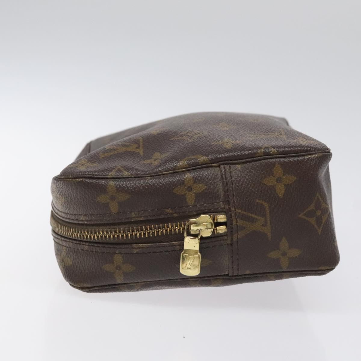 LOUIS VUITTON Monogram Trousse Toilette 23 Clutch Bag M47524 LV Auth 114797