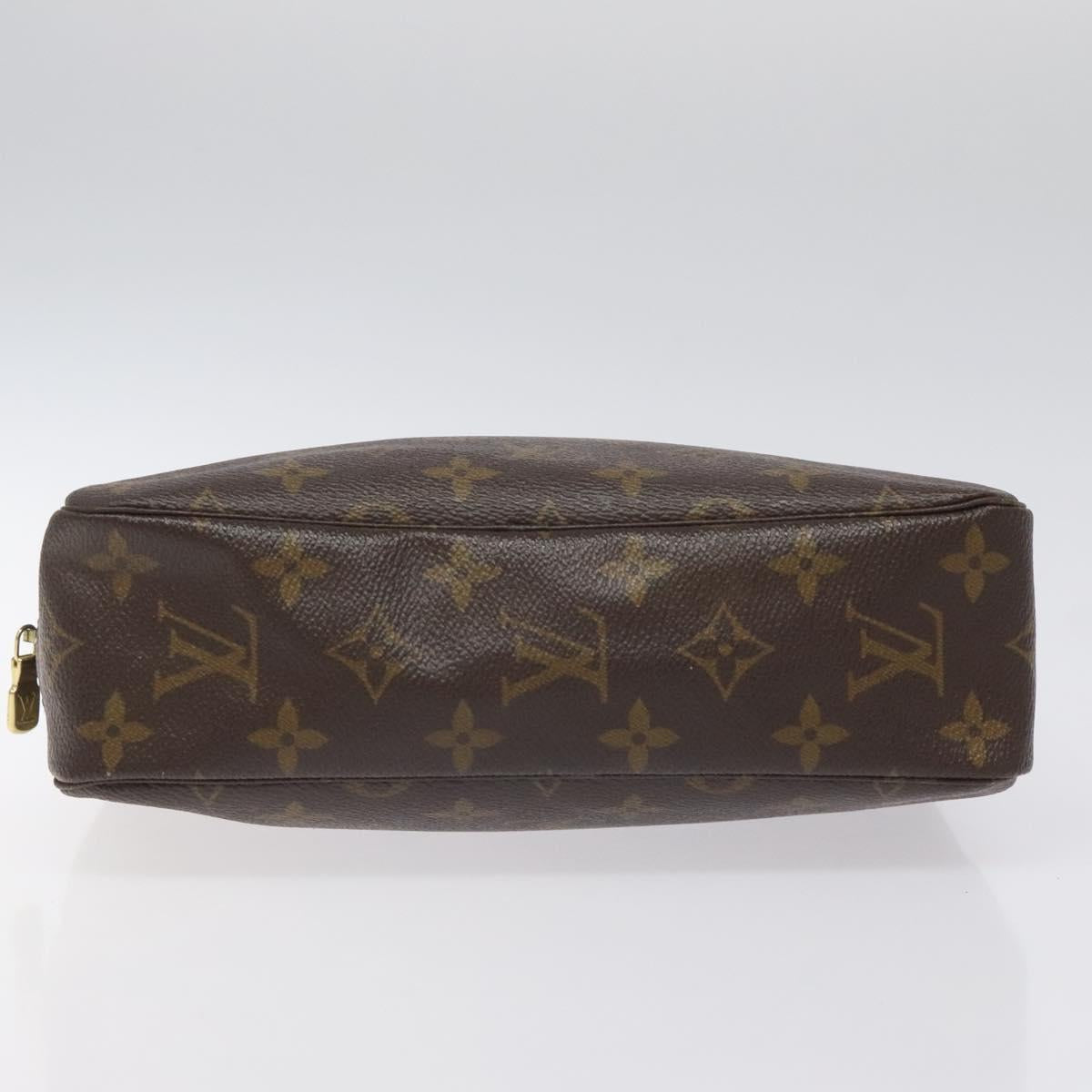 LOUIS VUITTON Monogram Trousse Toilette 23 Clutch Bag M47524 LV Auth 114797