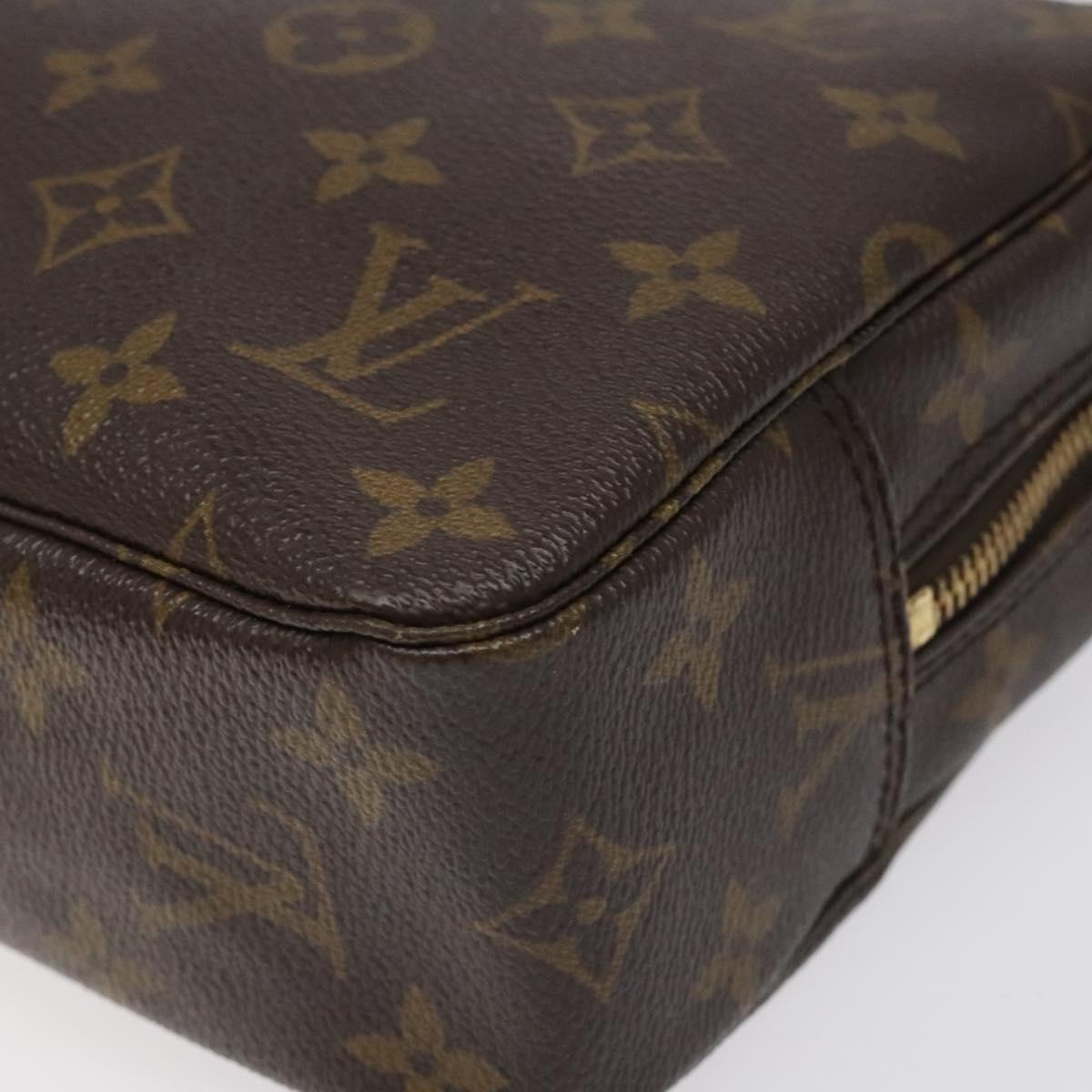 LOUIS VUITTON Monogram Trousse Toilette 23 Clutch Bag M47524 LV Auth 114797
