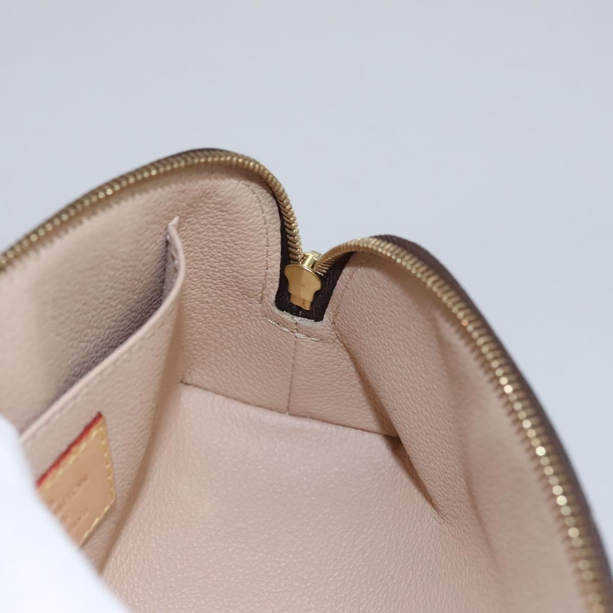 LOUIS VUITTON Monogram Summer Trunk Pochette Cosmetic Pouch M43615 Auth 114852