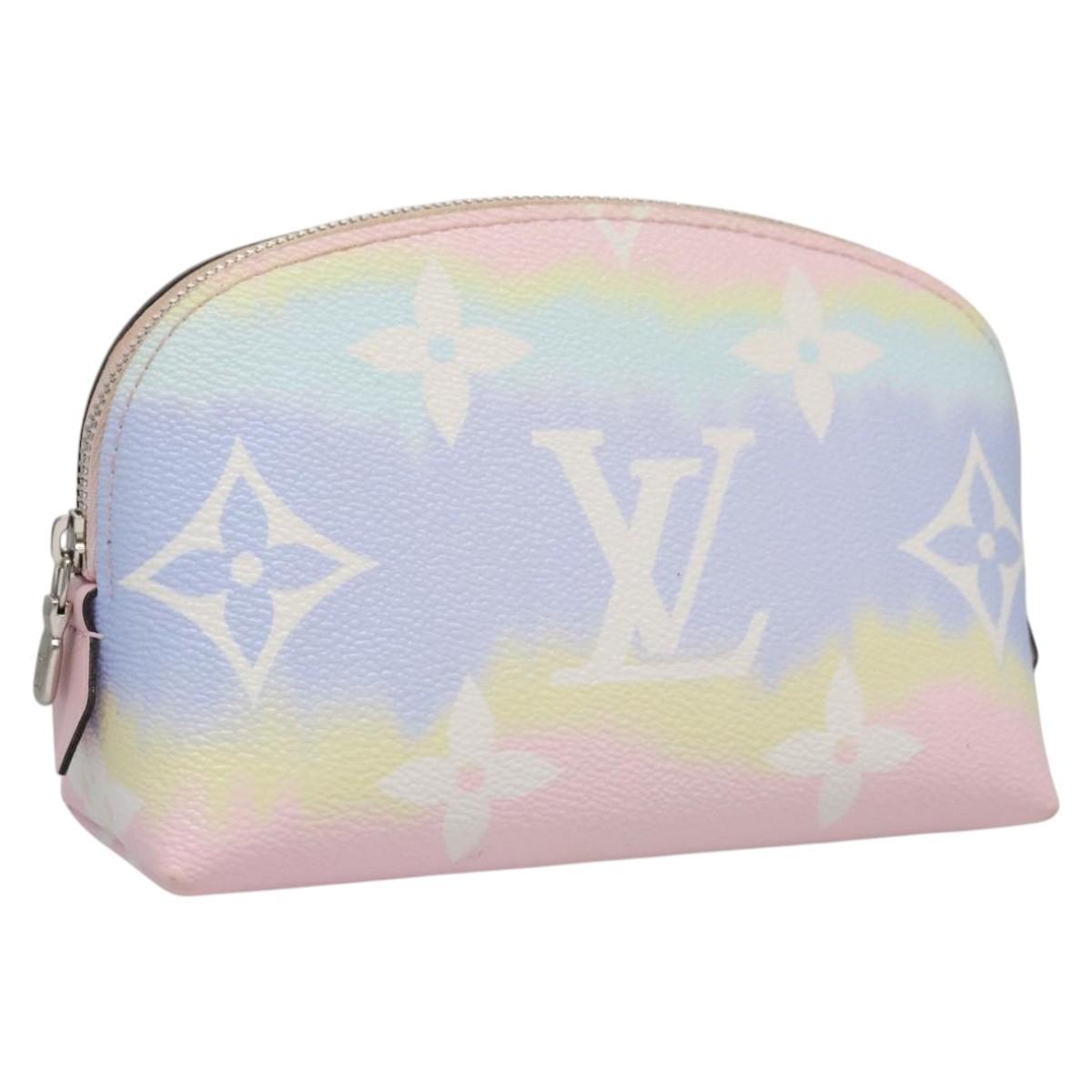 LOUIS VUITTON Monogram Escal Pascal Pochette Cosmetic PM M69139 LV Auth 114860