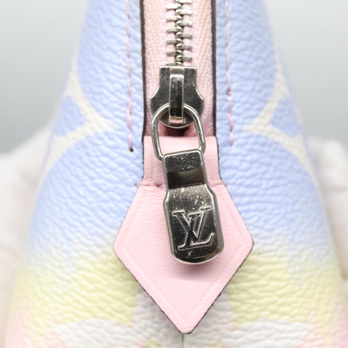 LOUIS VUITTON Monogram Escal Pascal Pochette Cosmetic PM M69139 LV Auth 114860