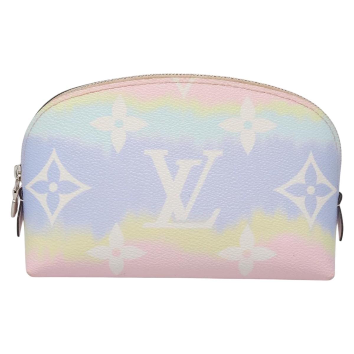 LOUIS VUITTON Monogram Escal Pascal Pochette Cosmetic PM M69139 LV Auth 114860