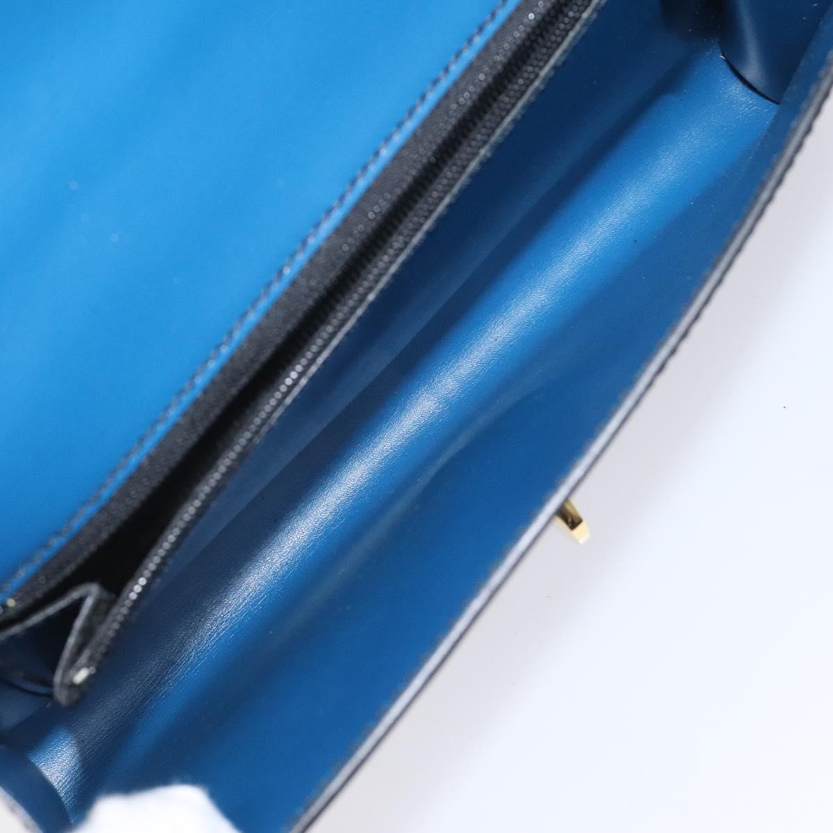 LOUIS VUITTON Epi Pochette Arche Shoulder Bag Blue M52575 LV Auth 115007