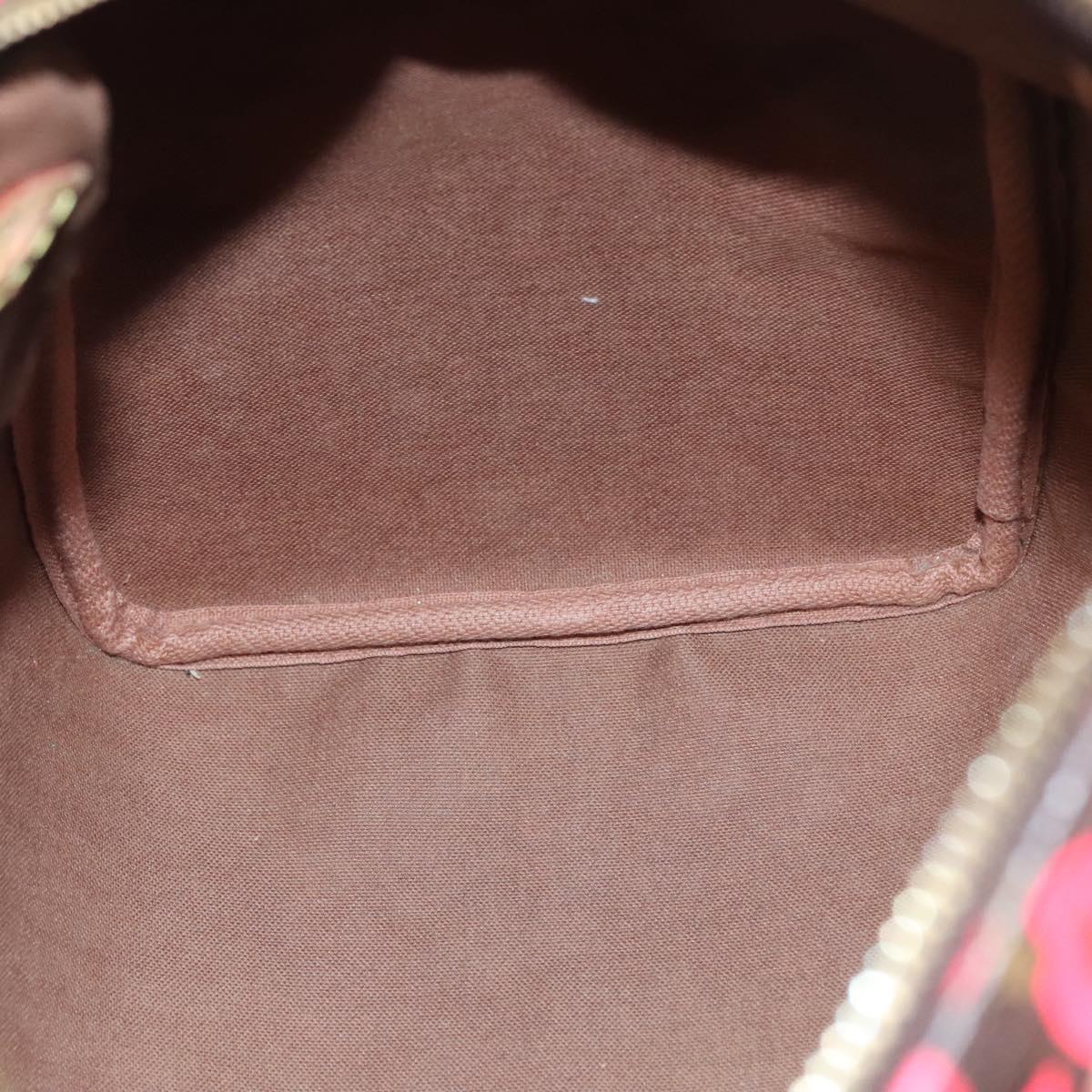 LOUIS VUITTON Monogram Graffiti Speedy 30 Hand Bag Pink M93704 LV Auth 115047AV