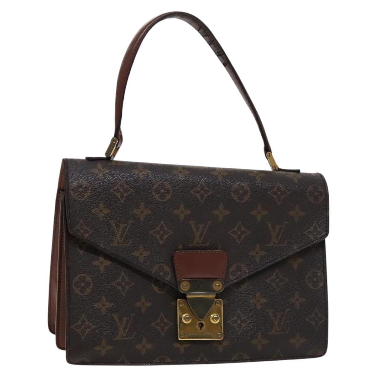 LOUIS VUITTON Monogram Concorde Hand Bag M51190 LV Auth 115056