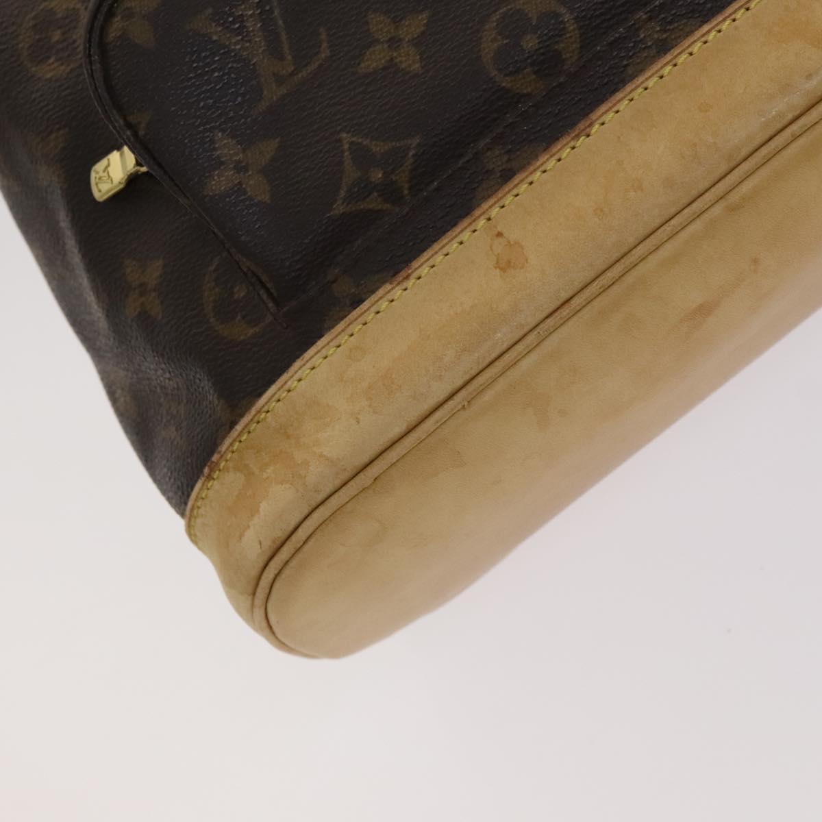 LOUIS VUITTON Monogram Montsouris MM Backpack M51136 LV Auth 115066