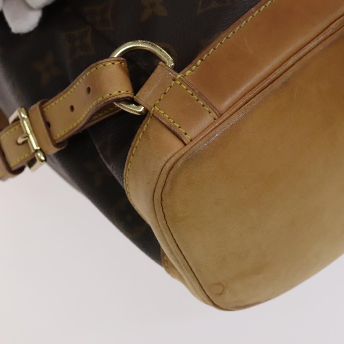 LOUIS VUITTON Monogram Montsouris MM Backpack M51136 LV Auth 115066