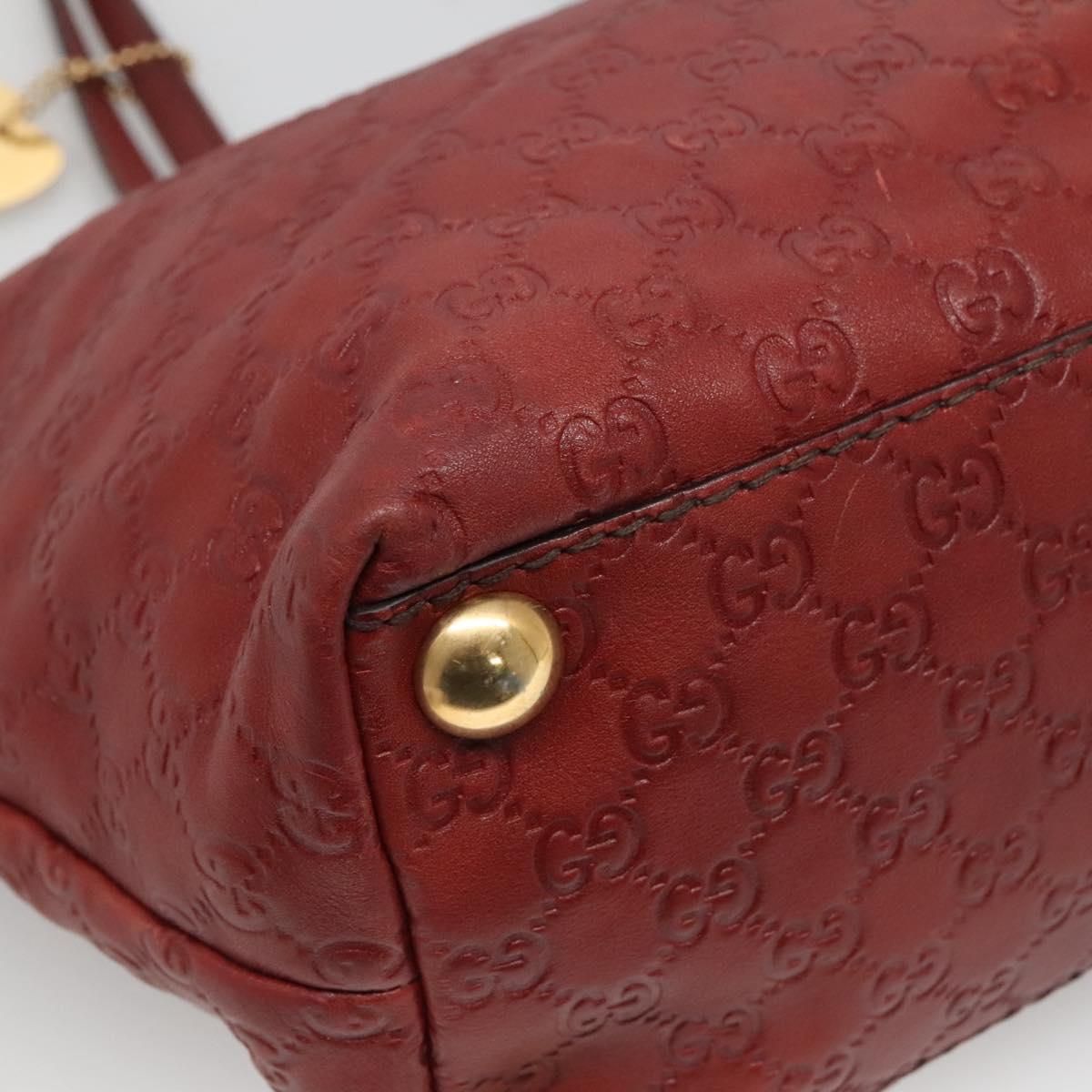 GUCCI GG Canvas Guccissima Tote Bag Brown Gold 207291 Auth 115140