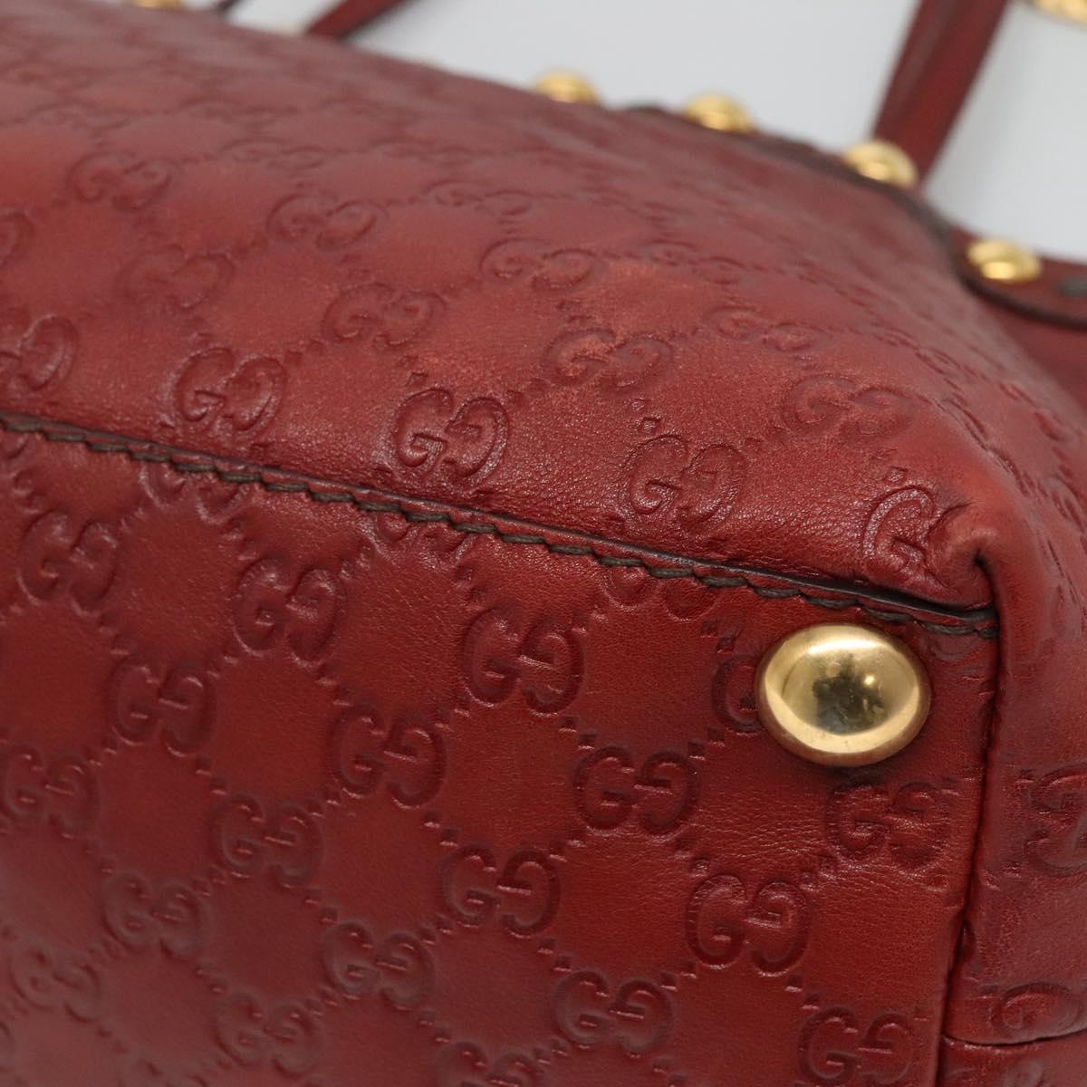 GUCCI GG Canvas Guccissima Tote Bag Brown Gold 207291 Auth 115140