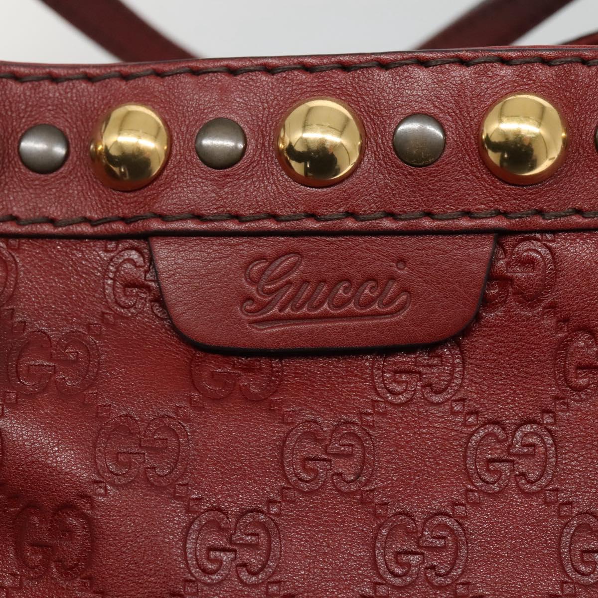 GUCCI GG Canvas Guccissima Tote Bag Brown Gold 207291 Auth 115140