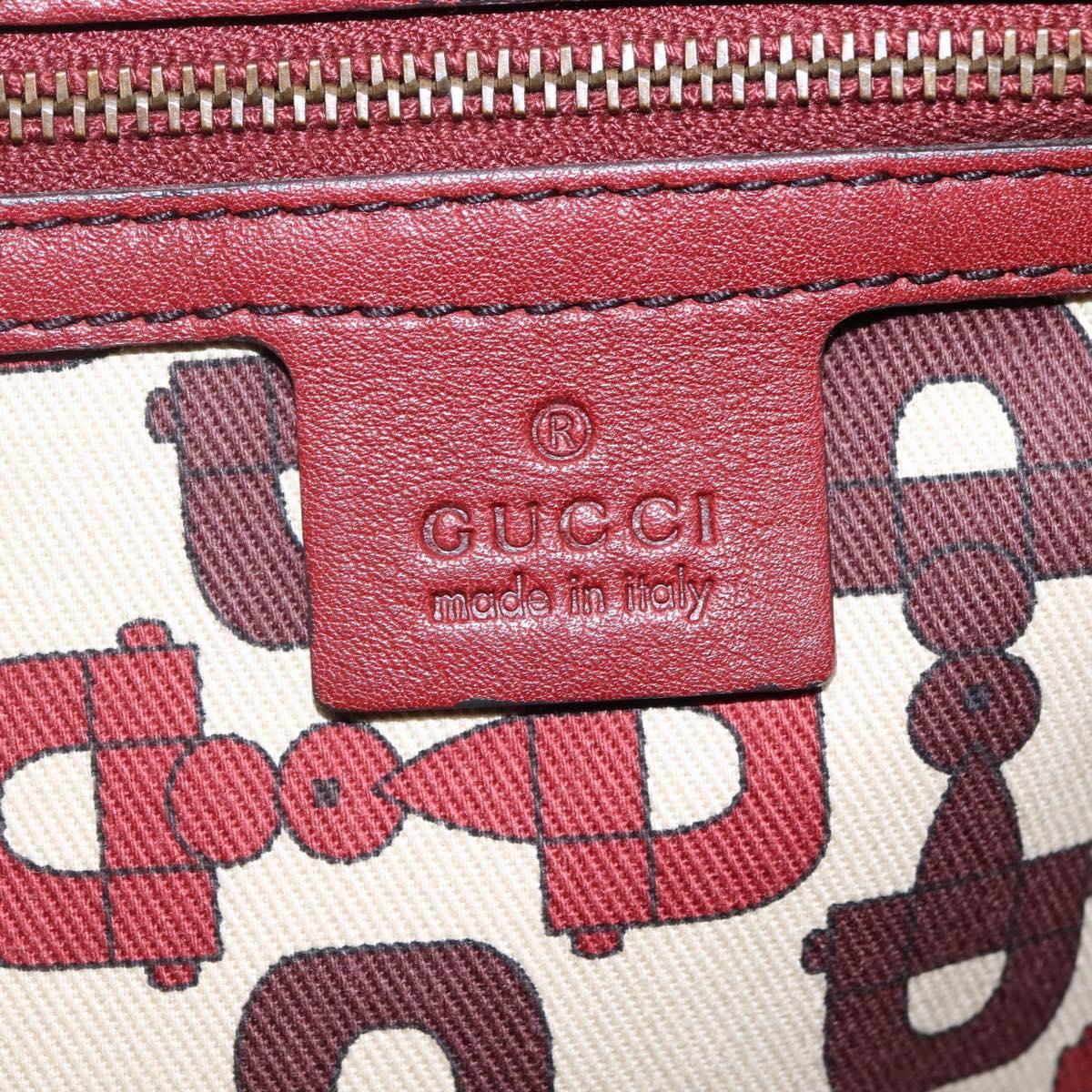 GUCCI GG Canvas Guccissima Tote Bag Brown Gold 207291 Auth 115140