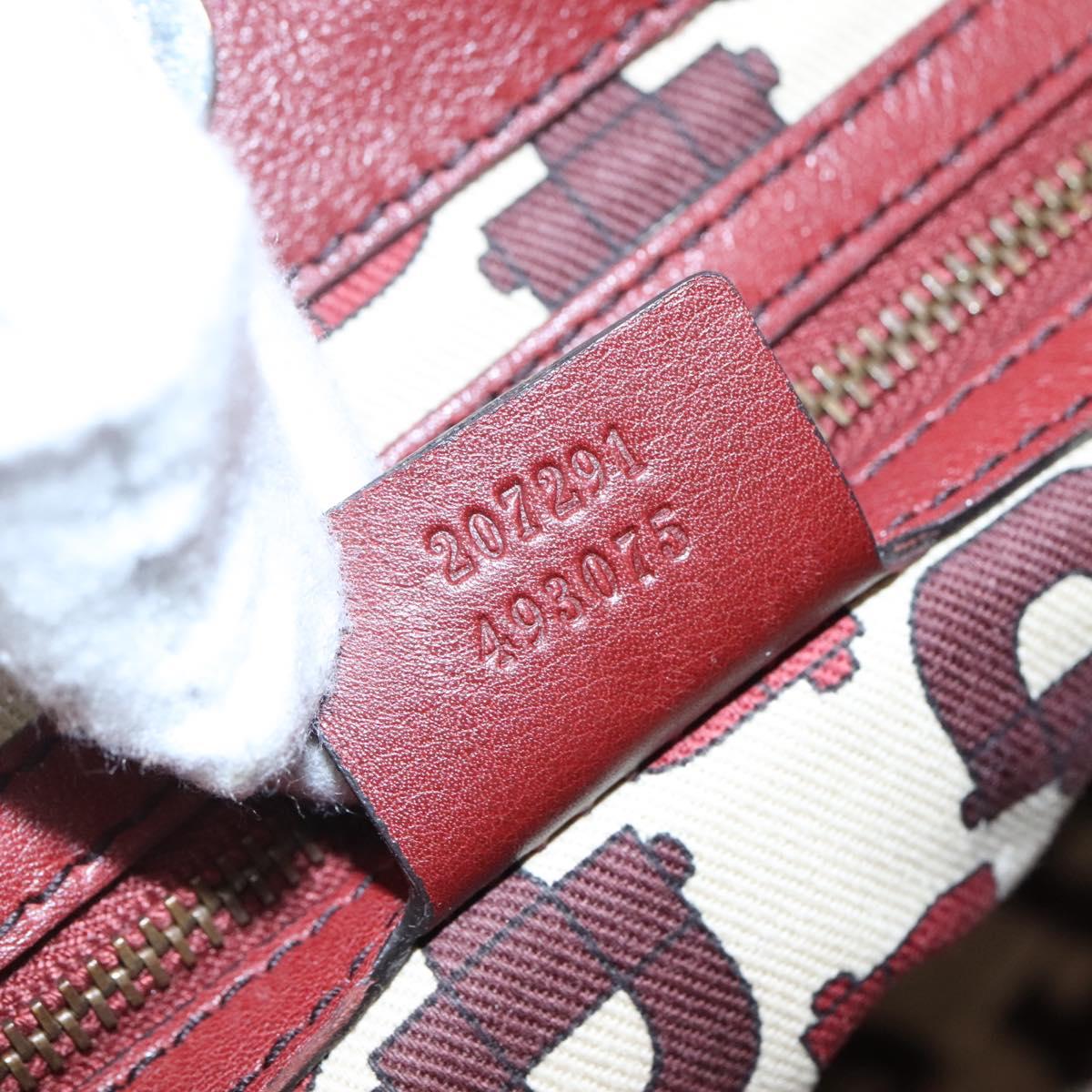 GUCCI GG Canvas Guccissima Tote Bag Brown Gold 207291 Auth 115140