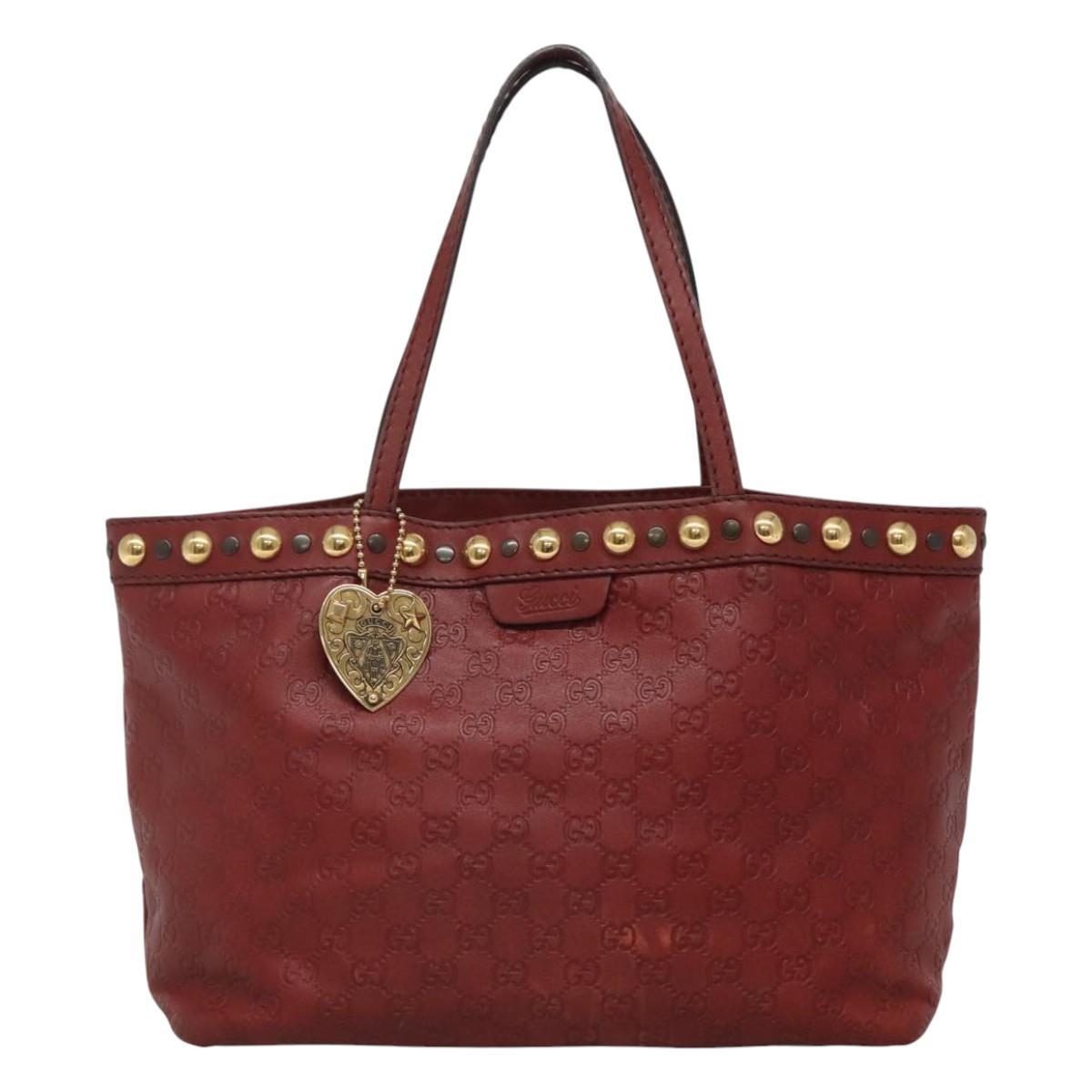 GUCCI GG Canvas Guccissima Tote Bag Brown Gold 207291 Auth 115140