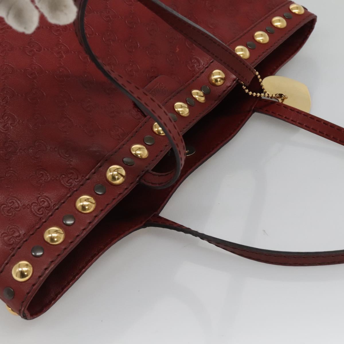 GUCCI GG Canvas Guccissima Tote Bag Brown Gold 207291 Auth 115140