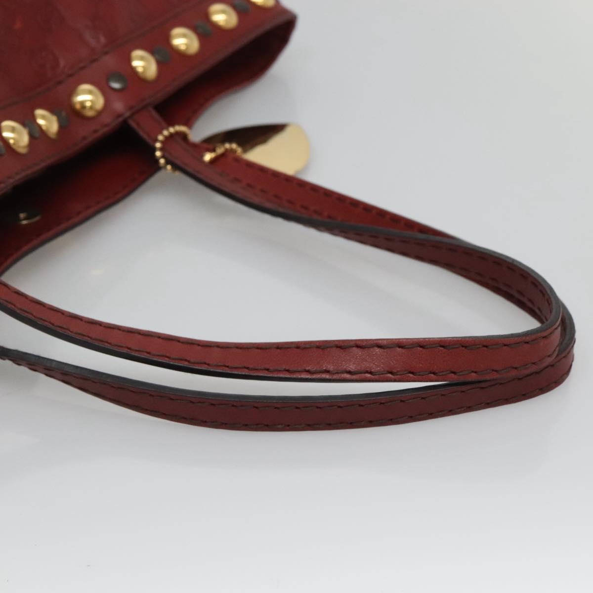 GUCCI GG Canvas Guccissima Tote Bag Brown Gold 207291 Auth 115140