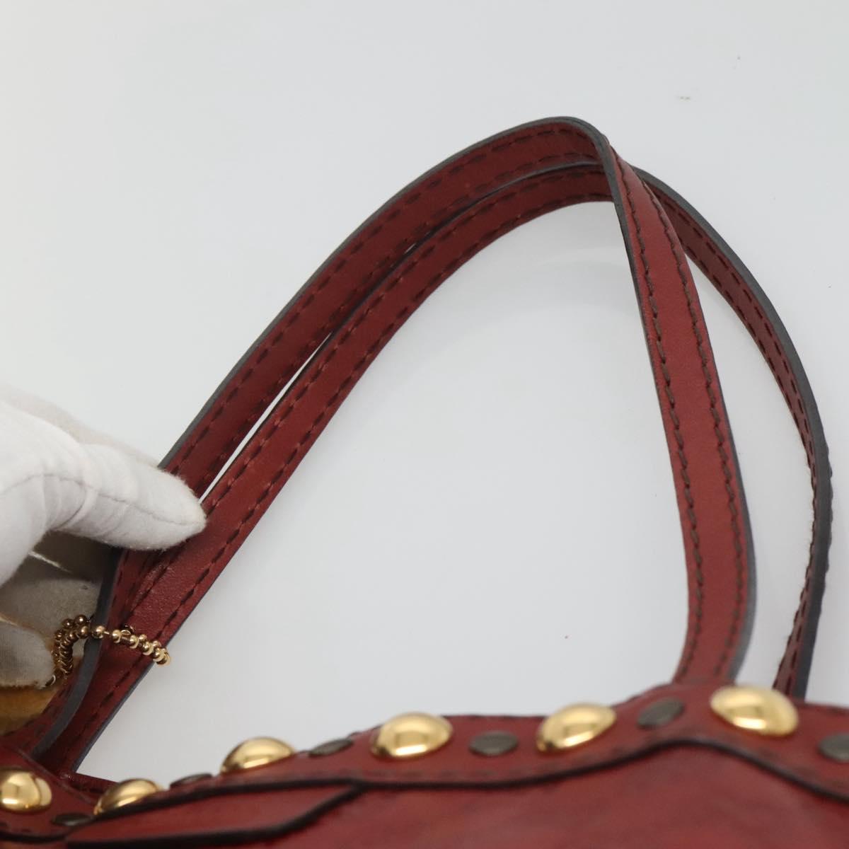 GUCCI GG Canvas Guccissima Tote Bag Brown Gold 207291 Auth 115140