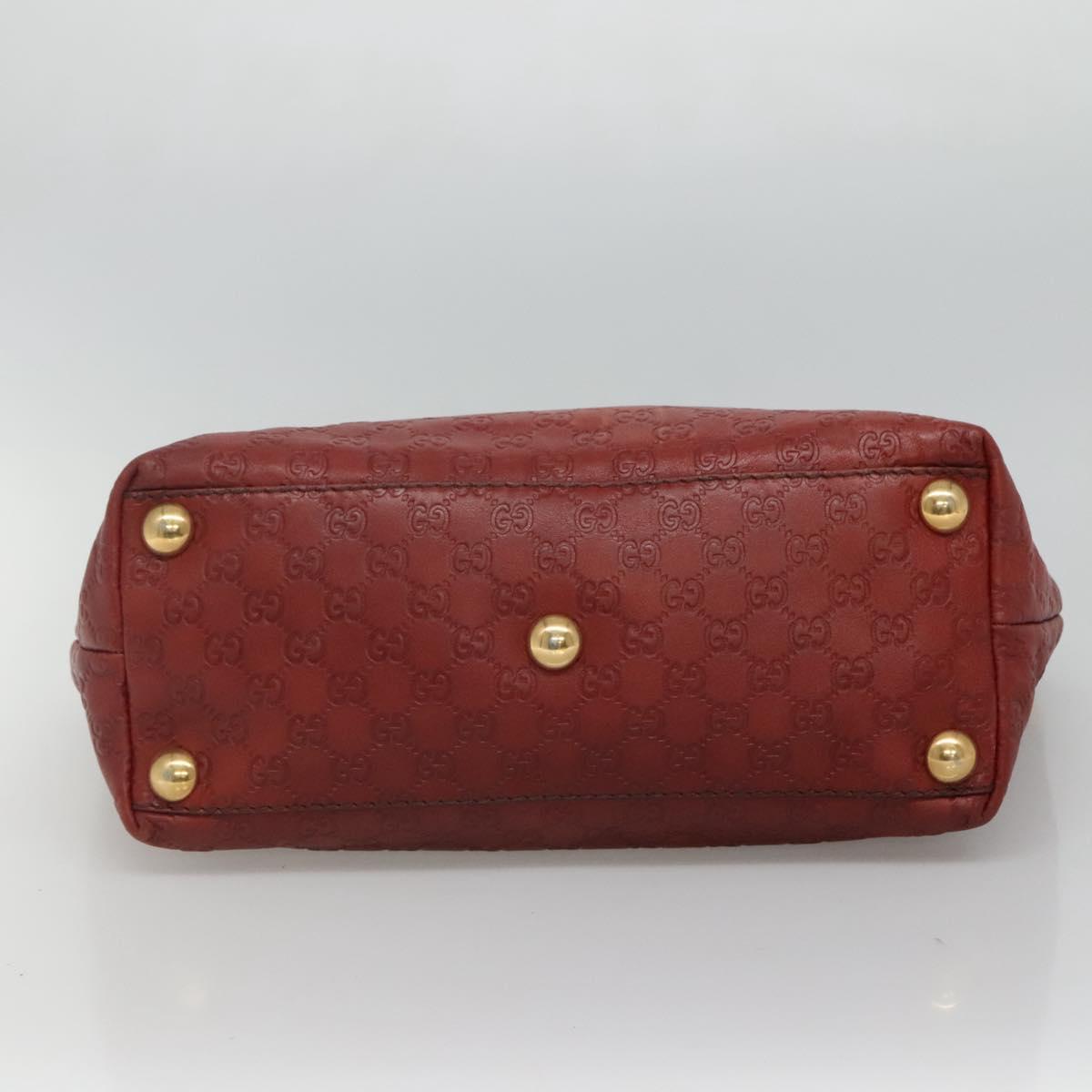 GUCCI GG Canvas Guccissima Tote Bag Brown Gold 207291 Auth 115140