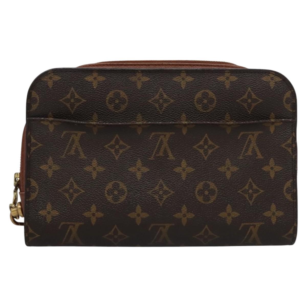LOUIS VUITTON Monogram Orsay Clutch Bag M51790 LV Auth 115147