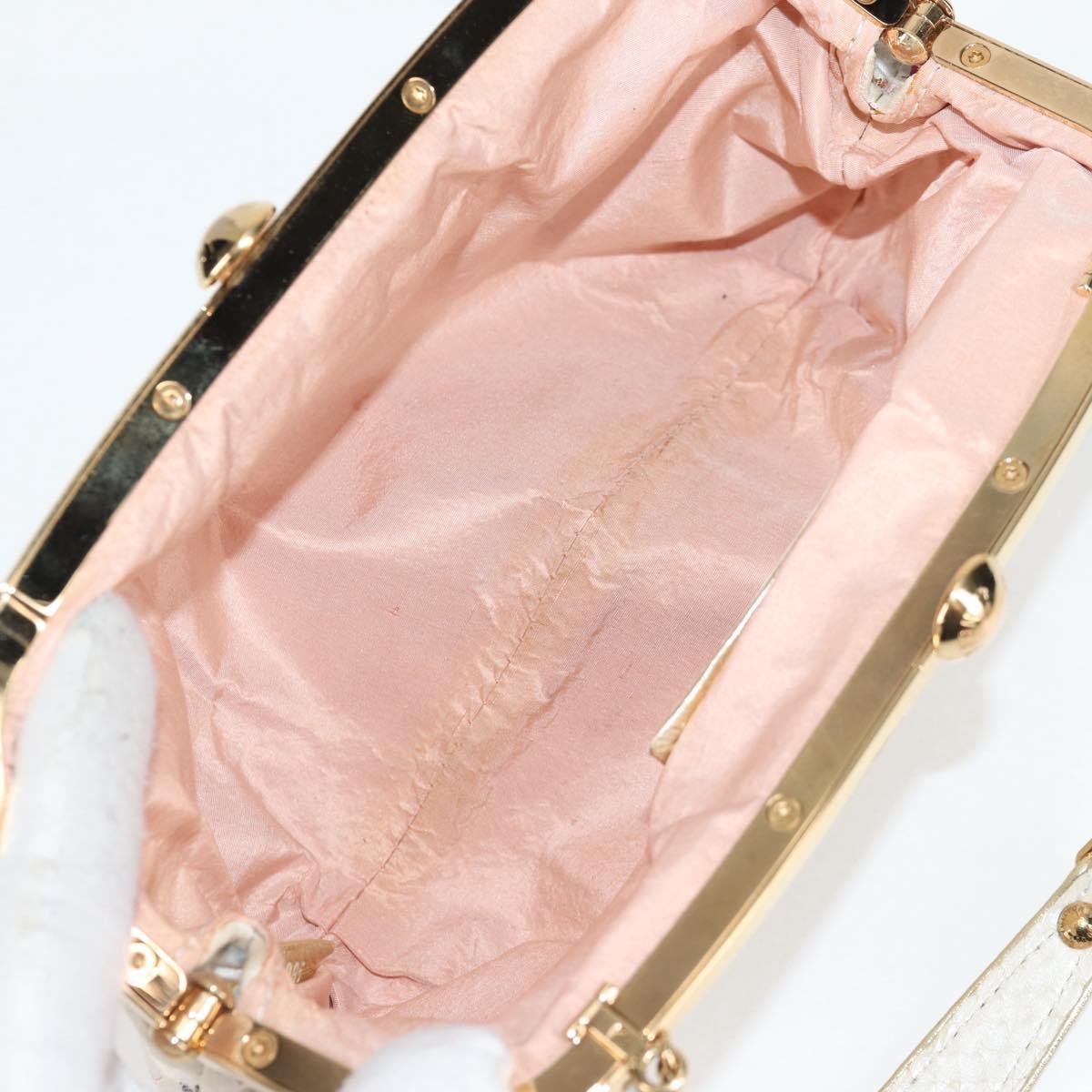 LOUIS VUITTON Monogram Satin Omoniere Hand Bag Multicolor M92060 Auth 115225SM