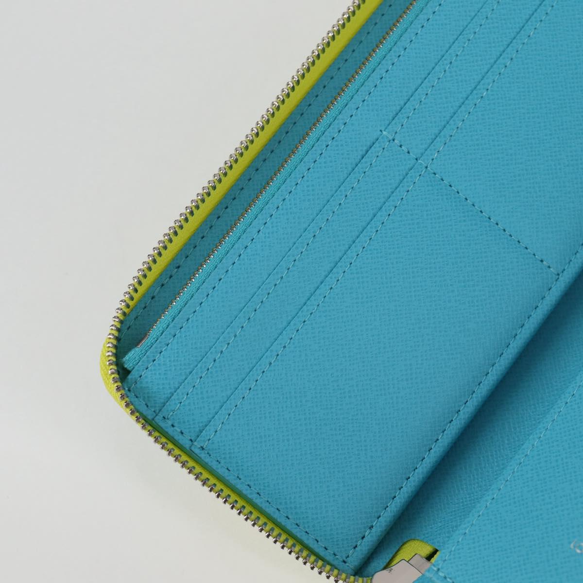 LOUIS VUITTON Playground Zippy Wallet Vertical Wallet Yellow M82005 Auth 115226M