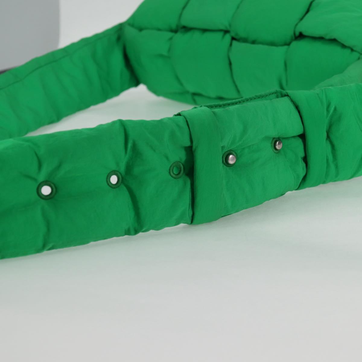 BOTTEGA VENETA MAXI INTRECCIATO Padded Tech Cassette Bag Nylon Auth 115238AM