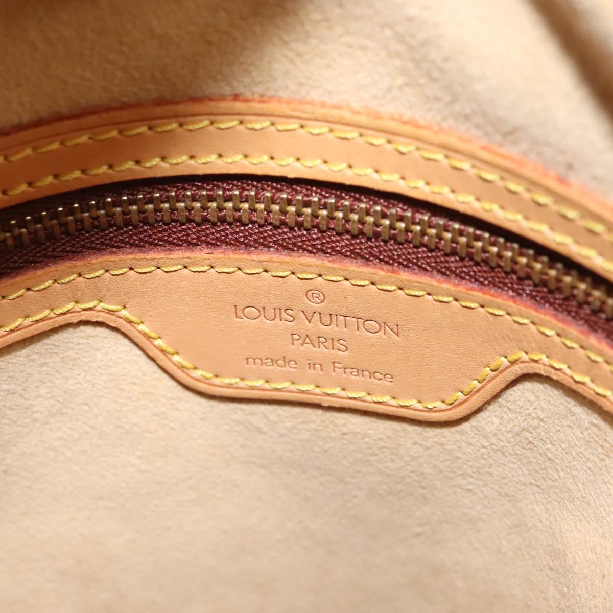 LOUIS VUITTON Nomad Male Ventiem Bag 20th Anniversary Beige M99070 Auth 115249