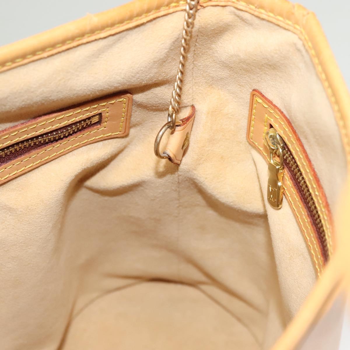 LOUIS VUITTON Nomad Male Ventiem Bag 20th Anniversary Beige M99070 Auth 115249