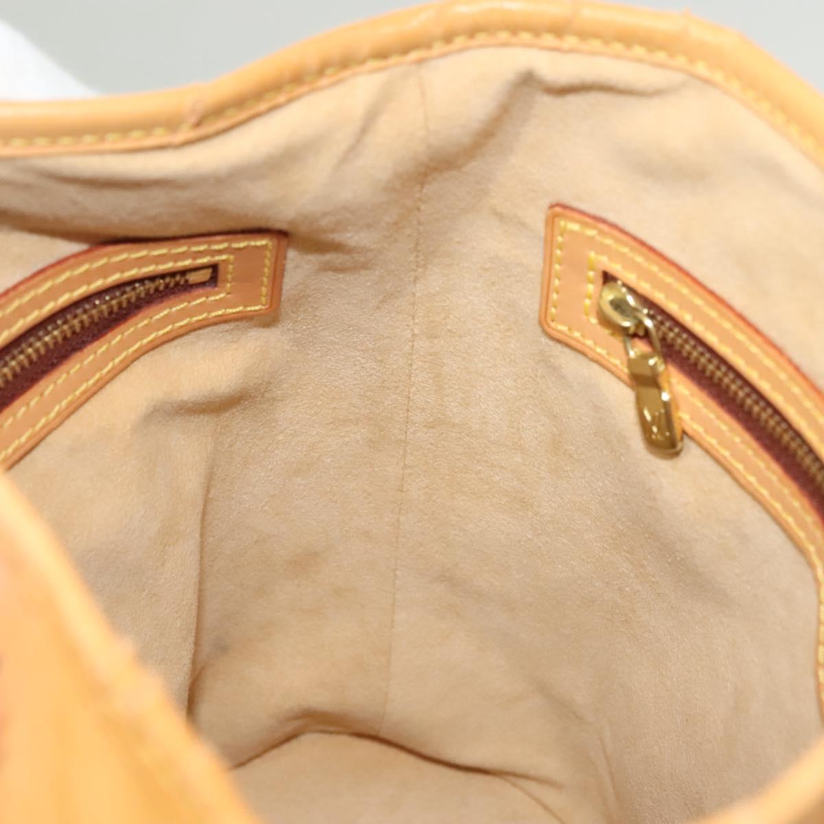 LOUIS VUITTON Nomad Male Ventiem Bag 20th Anniversary Beige M99070 Auth 115249