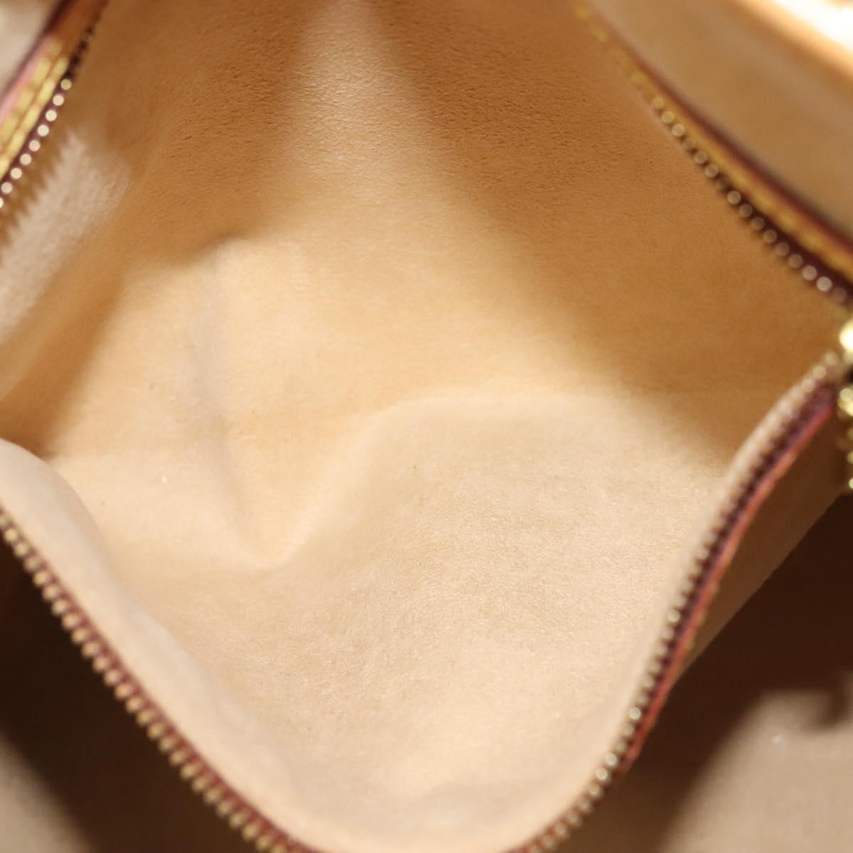 LOUIS VUITTON Nomad Male Ventiem Bag 20th Anniversary Beige M99070 Auth 115249
