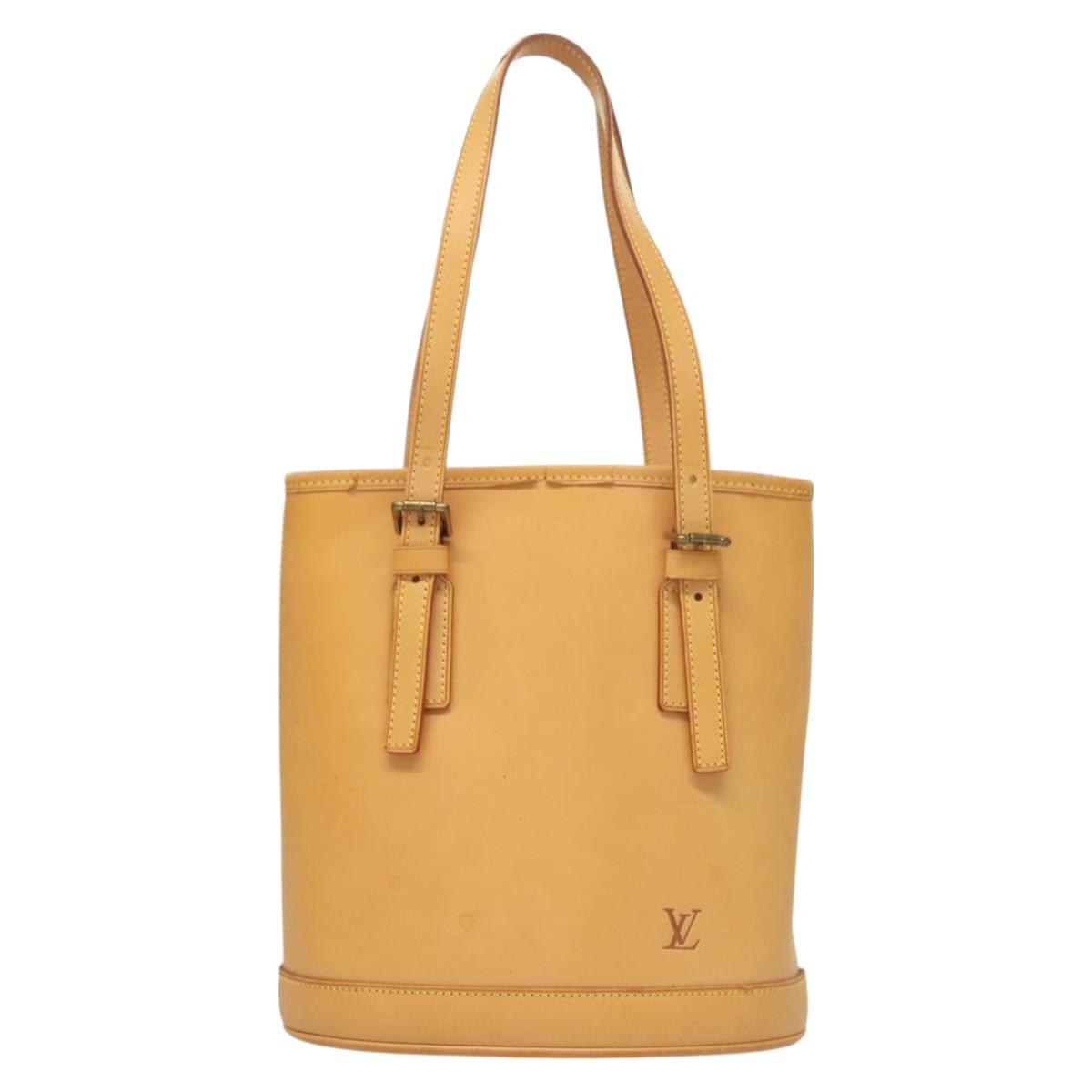 LOUIS VUITTON Nomad Male Ventiem Bag 20th Anniversary Beige M99070 Auth 115249