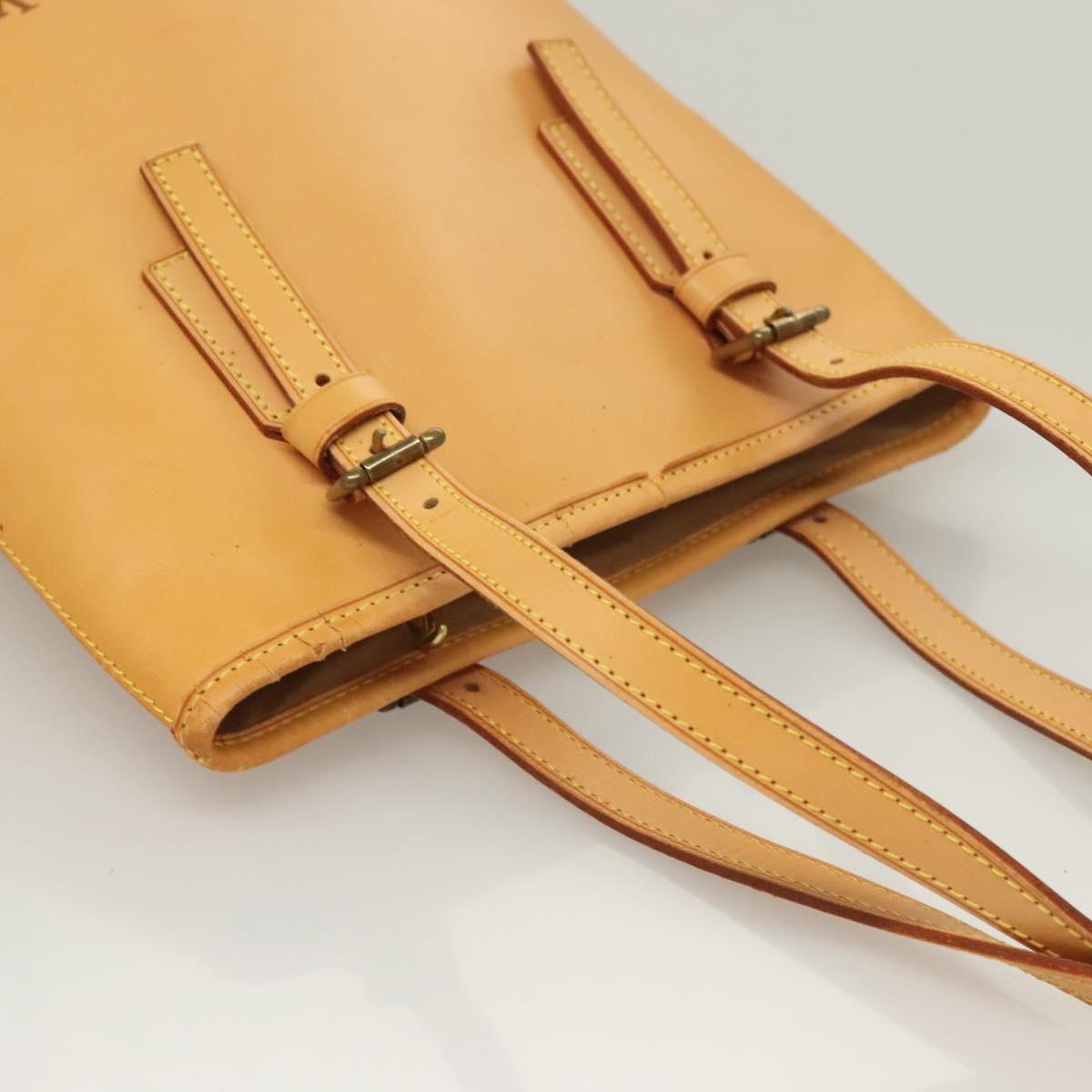 LOUIS VUITTON Nomad Male Ventiem Bag 20th Anniversary Beige M99070 Auth 115249