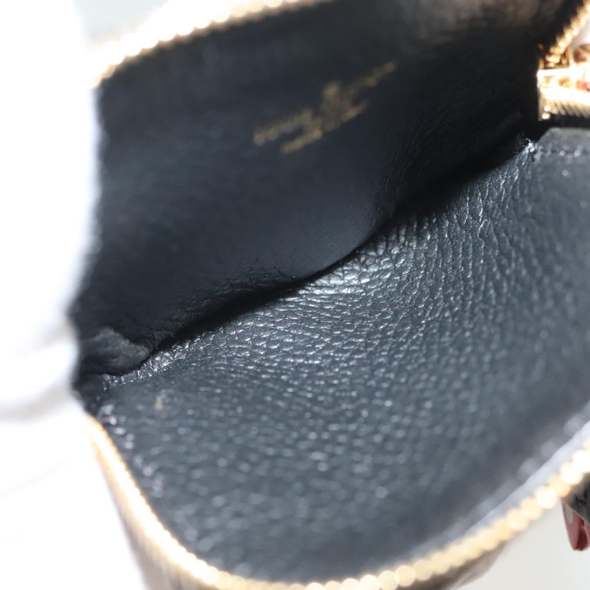 LOUIS VUITTON Monogram Porte Cles Key Holder Beige M69721 LV Auth 115251